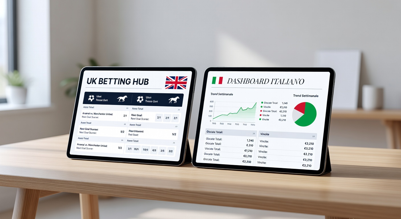 Confronto Approfondito: Siti Inglesi Non AAMS vs. Bookmaker Italiani ADM - siti scommesse inglesi non aams
